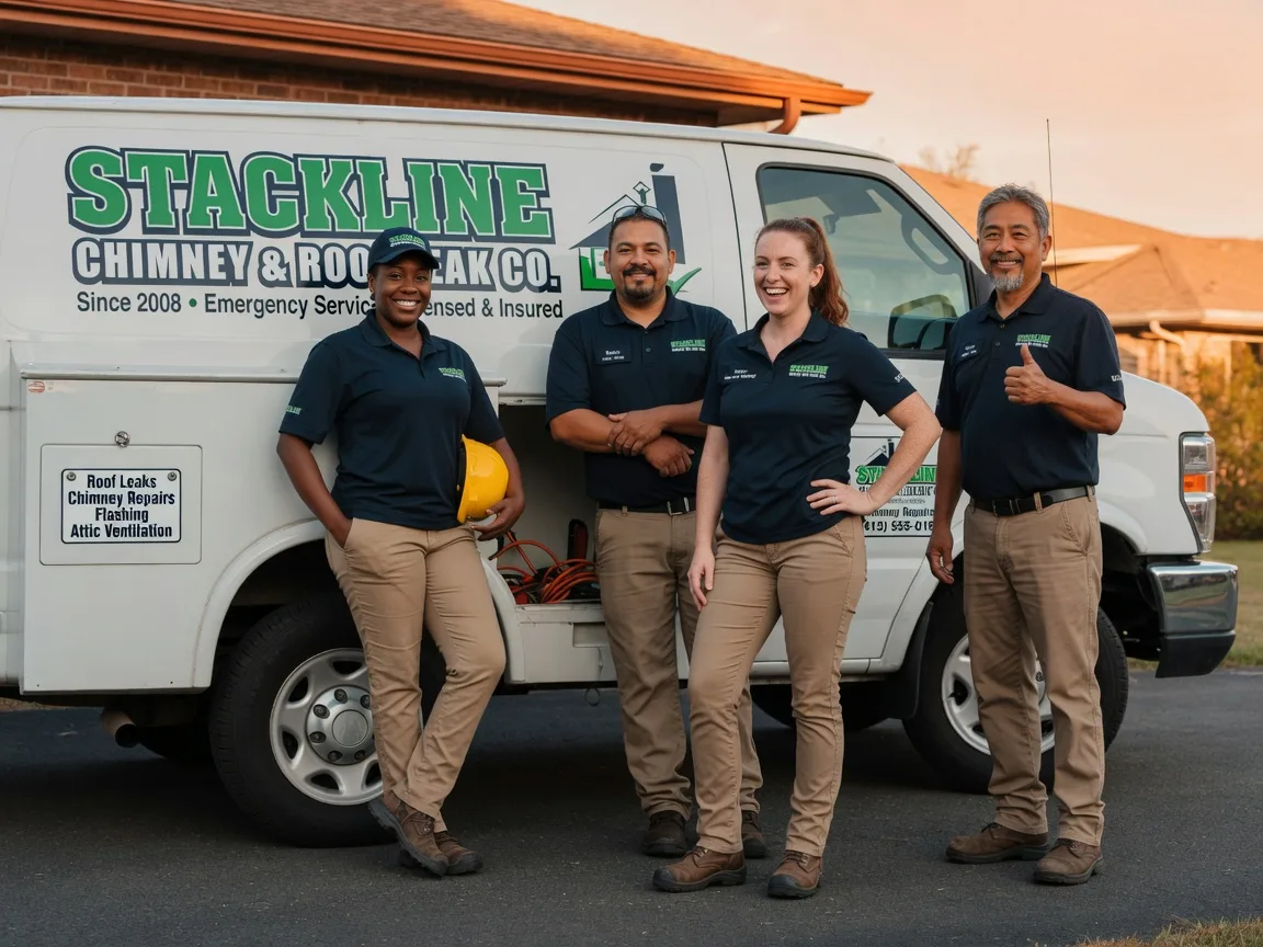 Chimney flashing repair company in Garner, NC